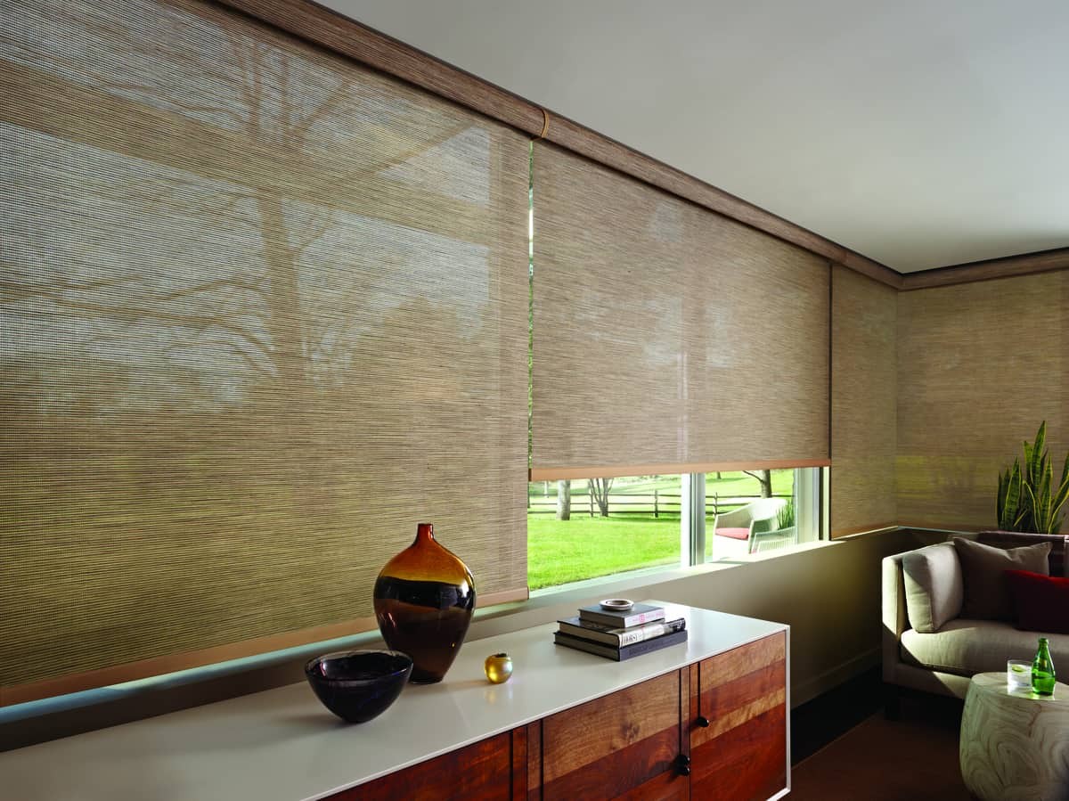 Designer Screen Shades Near Seneca, South Carolina (SC), Adding Custom Roller Shades to Homes