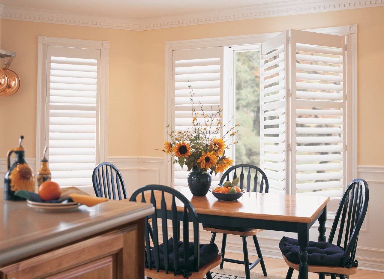 Hunter Douglas composite shutters in a home near Seneca & Greenville, SC